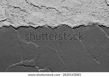 Rough Gray Concrete Wall Texture Background split in Two Tones