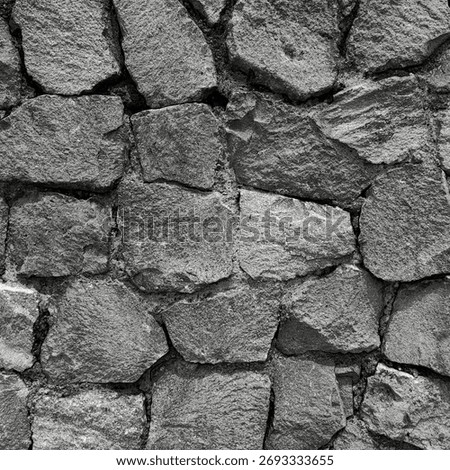 Rough gray stone wall texture background