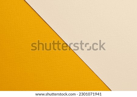 Rough kraft paper background, paper texture orange beige colors. Mockup with copy space for text