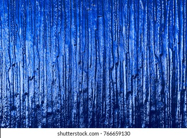 A rough line embossed window texture in cobalt blue