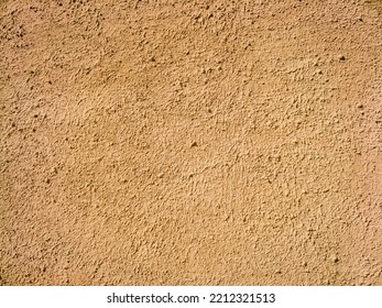 Rough Plastered Wall Texture Or Background In Light Earthy Tone 