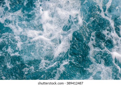 Rough Sea Bubble Foam Surface