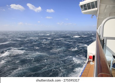 Rough Seas From A Ship