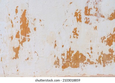 Rough surface of an old destroyed grunge wall. Textured background. Blank for design. Underlay or undercoat. Copy space for text