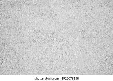 The Rough Surface Of The White Concrete Wall