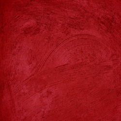 Rough Textured Wall Background In Red Color.