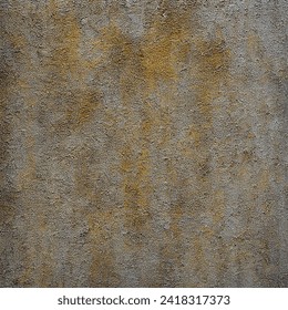 Rough wall surface material painted yellow
