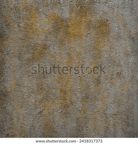 Rough wall surface material painted yellow
