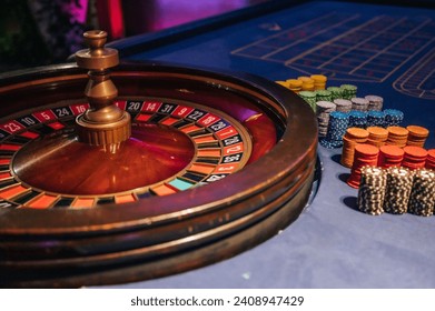Roulette close up on a bussines party - Powered by Shutterstock