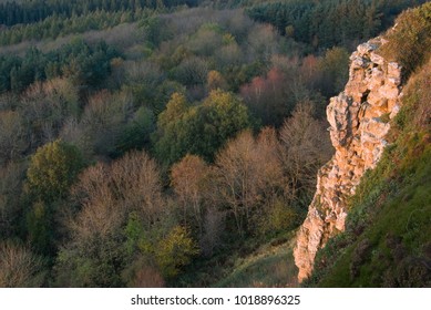 Roulston Scar In The North York Moors At Sunset In Autumn, UK