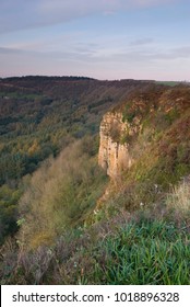 Roulston Scar In The North York Moors At Sunset In Autumn, UK