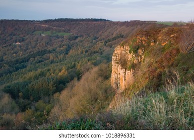 Roulston Scar In The North York Moors At Sunset In Autumn, UK