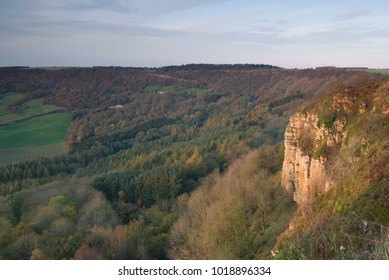 Roulston Scar In The North York Moors At Sunset In Autumn, UK