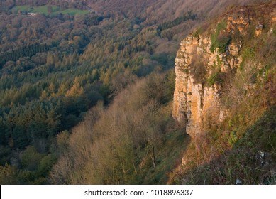 Roulston Scar In The North York Moors At Sunset In Autumn, UK