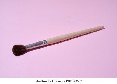 Round Art Brush Paint Brush Shadow Stock Photo 2128430042 | Shutterstock