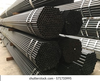 Round Black Steel Pipe