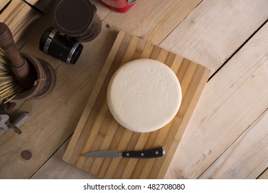 Round Canastra Cheese from Minas Gerais - Brazil - Powered by Shutterstock