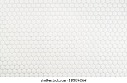 Round Circle Tile Backsplash In Kitchen - Background Or Texture