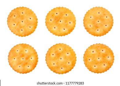 Round Cracker Path Isolated