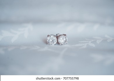 Round Diamond Earring Studs