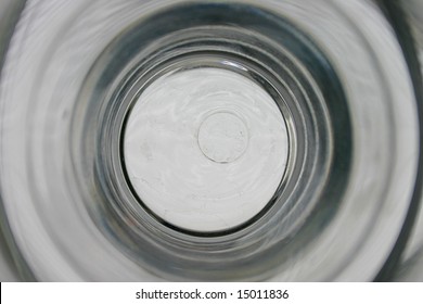 A Round Glass Bottom