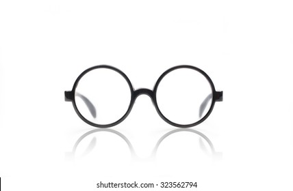 transparent circle glasses