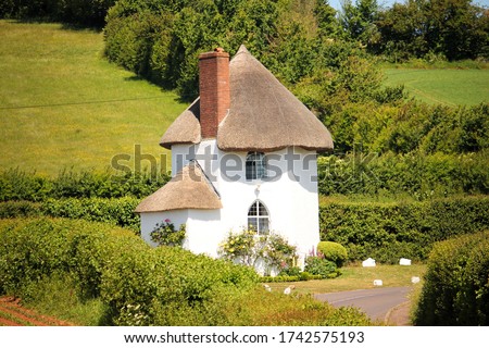 The Round House (also known as The Toll House) at Stanton Drew. Somerset, England