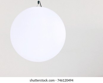 Round Lamp On The Ceiling