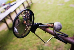 Round Mirror Bike