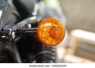 Round Motorcycle Turn Signal Lights