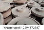 Round sand cores made from Resin Coated Sand