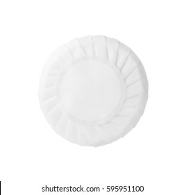 Round Soap Bar Isolated On White Background