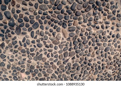 Round Stone Wall Texture Background Stock Photo 1087320989 | Shutterstock