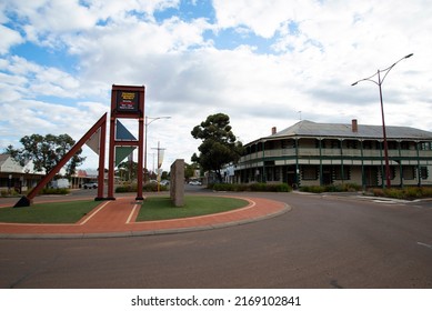 Roundabout In Norseman - Western Australia