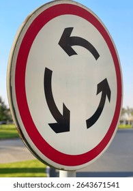 Roundabout sign
Caution sign
Traffic control signs
Traffic signs