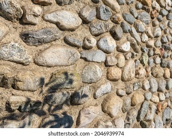 Rounded Fieldstone Wall - Forced Perspective Right