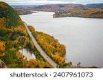 Route 155 Mauricie Quebec Canada Fall Season