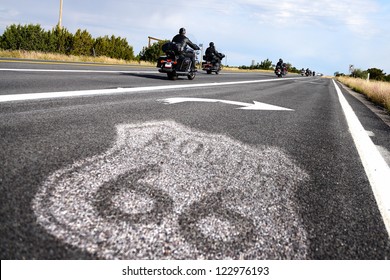 Moto Route 66 High Res Stock Images Shutterstock