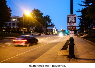 Route 66 Road Sign - Illinois