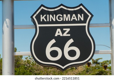 Route 66 Sign At Kingman, AZ