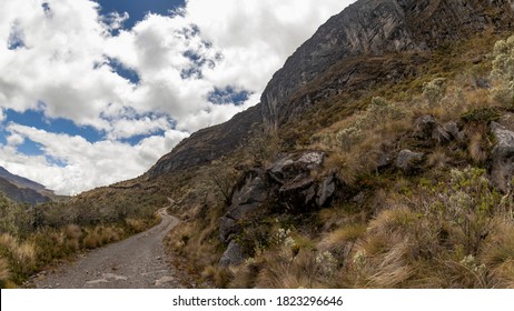 Route To Los Nevados National Natural Park In Colombia