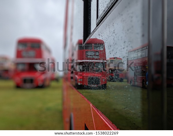 Routemaster\
Reflections at a Vintage Bus\
Rally