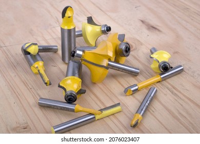 Router Bit Collection Woodwork Carpentry Carpenter