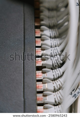 Router Connection Cables Internet Cable. High quality photo