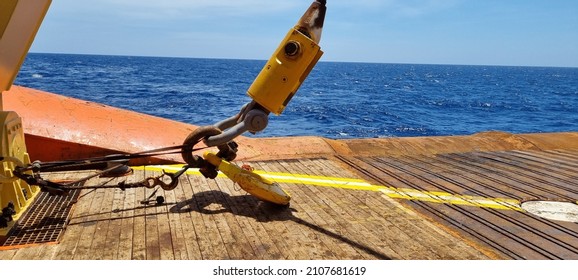 The Rov Hook Ready For Subsea Operation