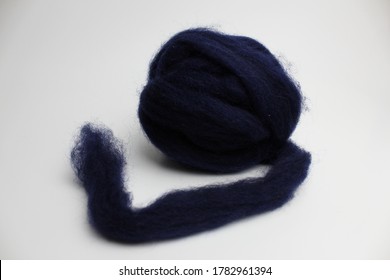 Roving Wool In A Ball