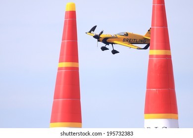 ROVINJ, CROATIA, APRIL 13: Red Bull Air Race World Championship 2014 On April 13, 2014 In Rovinj. 