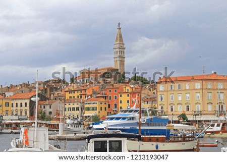 Similar – Image, Stock Photo Port of Rovinj, Croatia