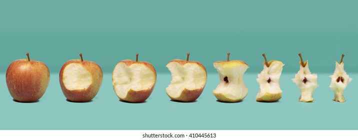 Bitten Apple Images Stock Photos Vectors Shutterstock