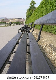 Row of benches